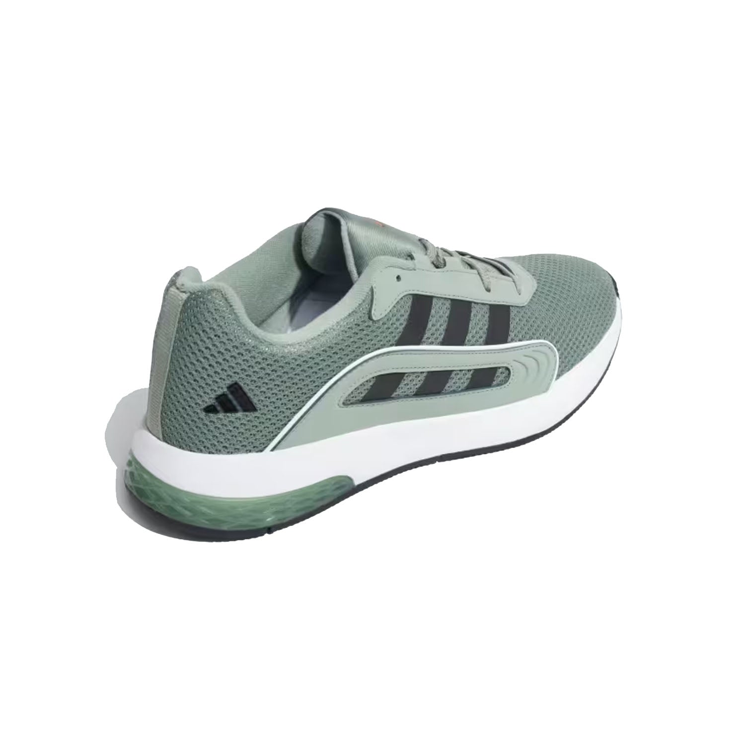Adidas Gleiten Men's Running Shoe, Silver Green/Core Black/Semi Impact Orange/Cloud White - Best Price online Prokicksports.com
