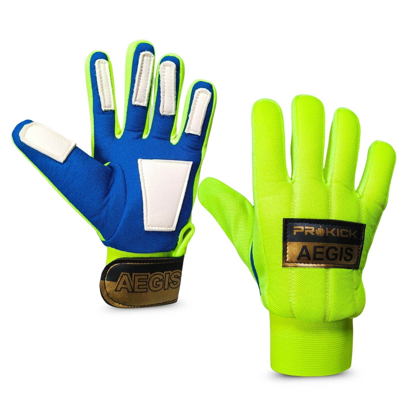 Prokick Aegis Football Goalkeeper Gloves with High Grip Latex Palm, Shock Absorption, Breathable Design for Superior Ball Control and Comfort - Best Price online Prokicksports.com