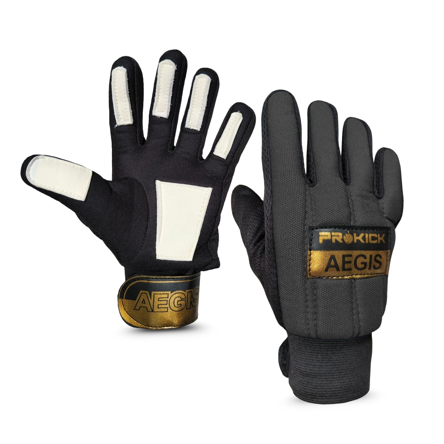Prokick Aegis Football Goalkeeper Gloves with High Grip Latex Palm, Shock Absorption, Breathable Design for Superior Ball Control and Comfort - Best Price online Prokicksports.com