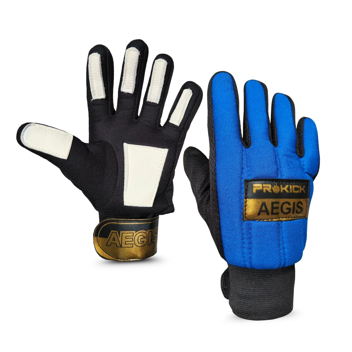 Prokick Aegis Football Goalkeeper Gloves with High Grip Latex Palm, Shock Absorption, Breathable Design for Superior Ball Control and Comfort - Best Price online Prokicksports.com