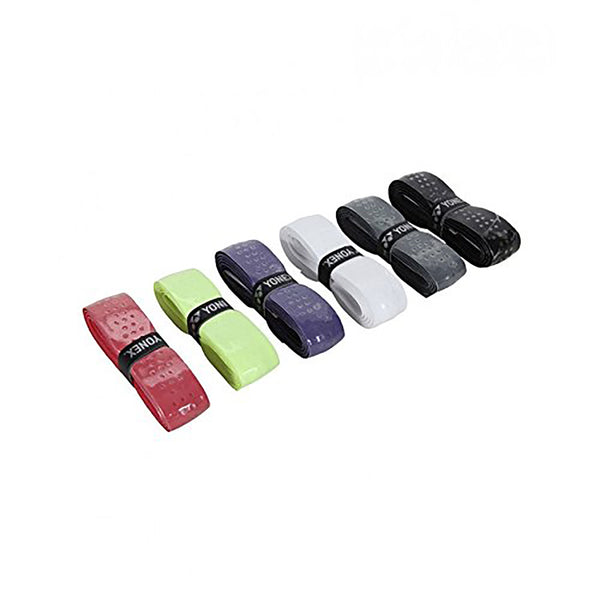 Yonex Aerocush 9900 Badminton Grip | Assorted Color | 1 Pc | Super Soft, Shock Absorbent, Anti-Slip Overgrip for Comfort, Control & Sweat Absorption