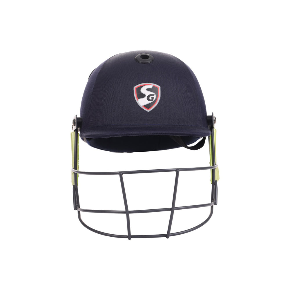 SG Aero Select Professional Cricket Helmet – Lightweight, Ventilated Batting Helmet with Steel Grill and Comfortable Fit for Maximum Safety and Visibility