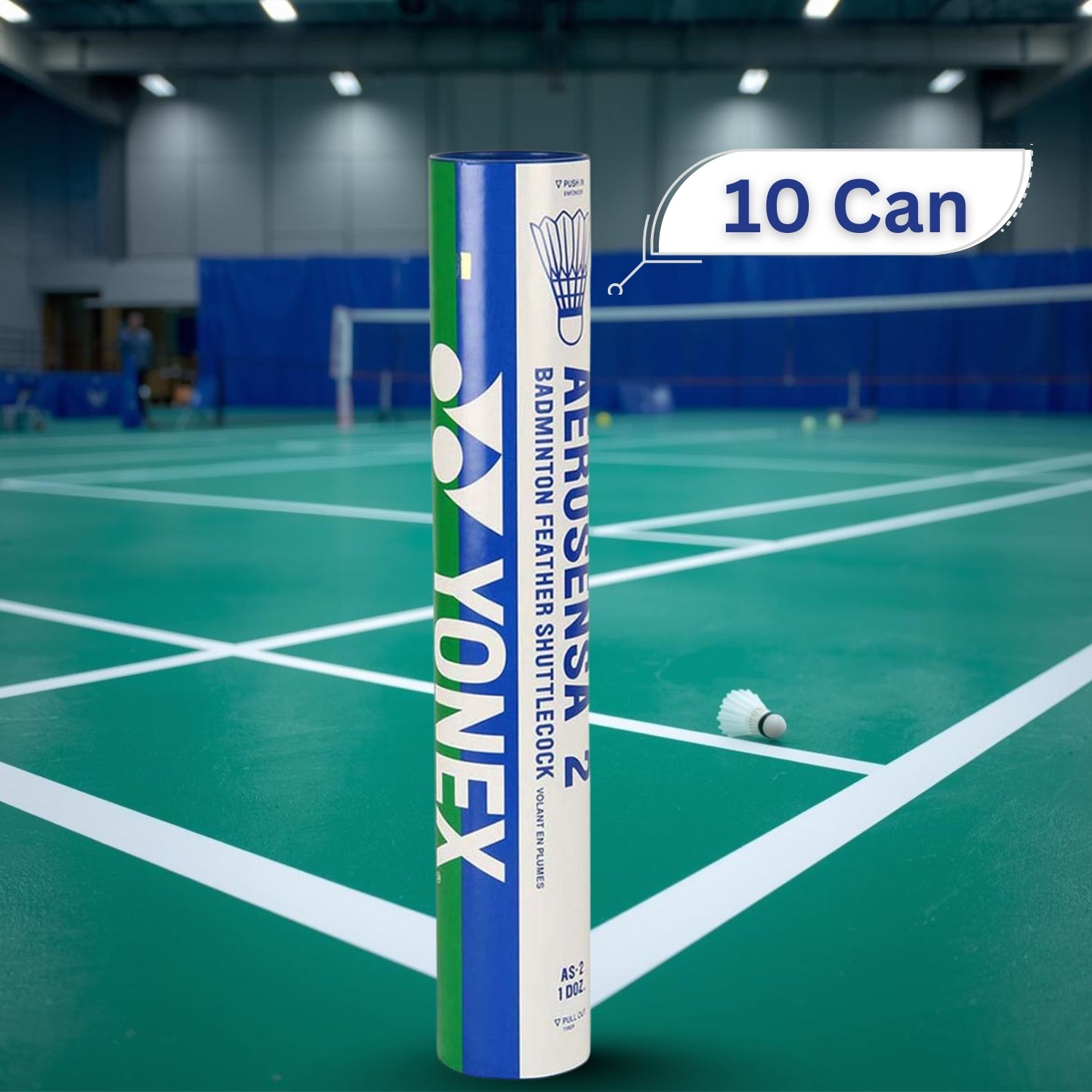 Yonex Aerosensa 2 Badminton Feather Shuttlecock – 12 Pieces (Pack of 10) - Best Price online Prokicksports.com