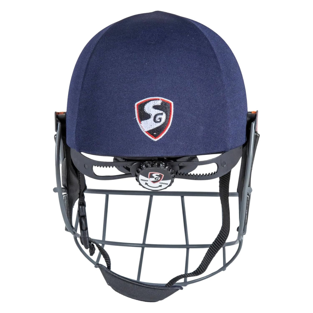 SG Aerotuff Cricket Helmet with Mild Steel Grill – Lightweight and Durable Head Protection Gear for Batting Safety and Comfort During Matches