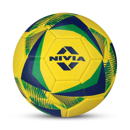 Nivia Air Strike Football – Size 5 Durable Training Ball for Outdoor Practice, School Matches, Coaching, and Recreational Football on All Grounds - Best Price online Prokicksports.com