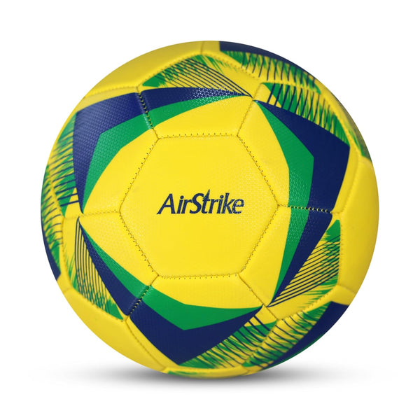 Nivia Air Strike Football – Size 5 Durable Training Ball for Outdoor Practice, School Matches, Coaching, and Recreational Football on All Grounds