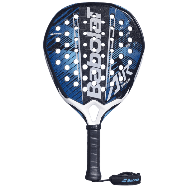 Babolat Air Viper 2.6 Padel Racquet | 16K Carbon Teardrop Paddle with X-EVA Core & 3D Spin+