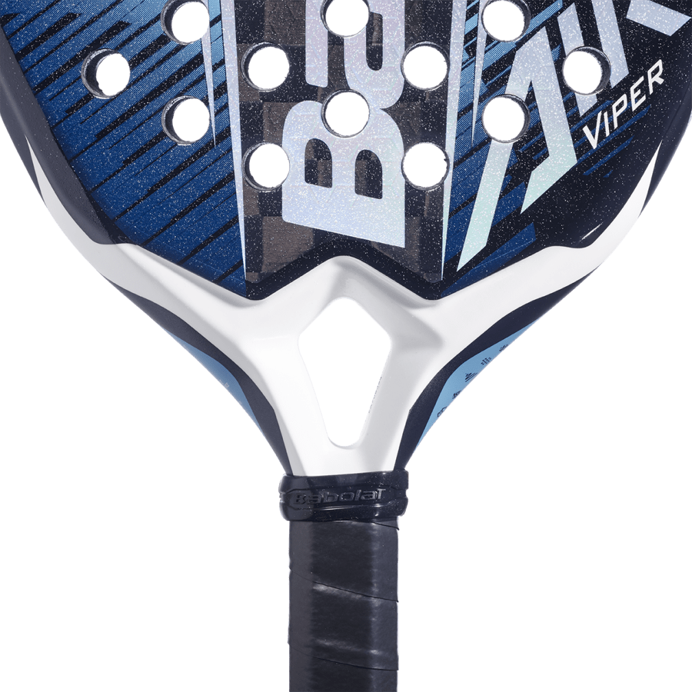 Babolat Air Viper 2.6 Padel Racquet | 16K Carbon Teardrop Paddle with X-EVA Core & 3D Spin+
