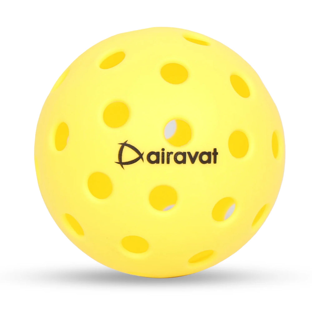 Airavat Outdoor 40 Hole Pickleball Balls, Pack of 6 - Best Price online Prokicksports.com