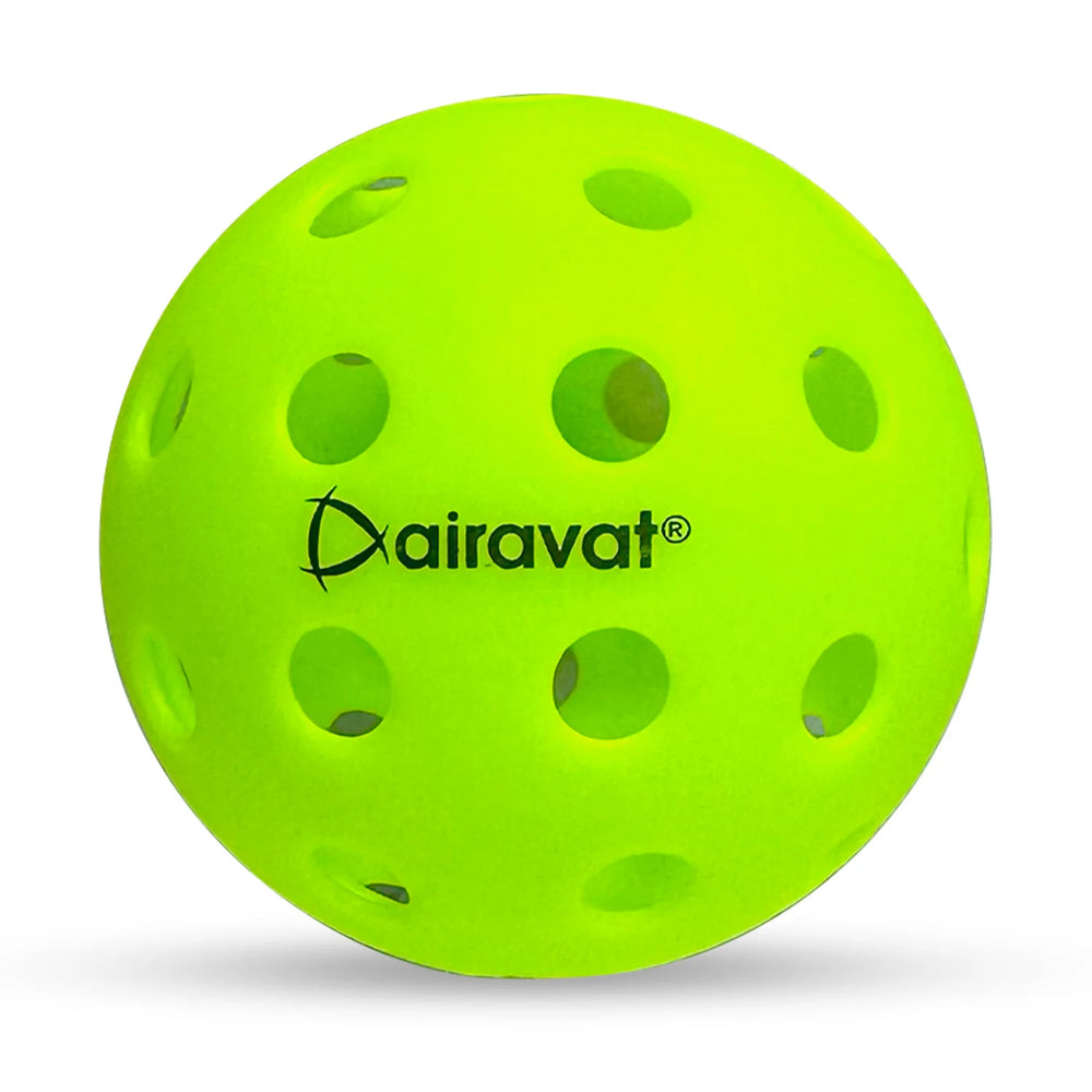 Airavat Outdoor 40 Hole Pickleball Balls, Pack of 6 - Best Price online Prokicksports.com