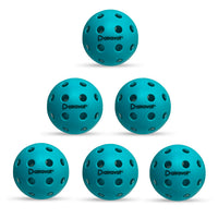 Airavat Outdoor 40 Hole Pickleball Balls, Pack of 6 - Best Price online Prokicksports.com