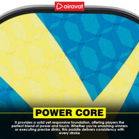 Airavat Prix 7404 Pickleball Paddle Set (Combo of 2 Pc Pickleball Paddles, 2 Pc Balls & 1 Premium Bag) - Best Price online Prokicksports.com