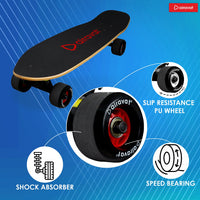 AIRAVAT Gallant Wooden Skateboard | Premium 7-Layer Deck with Non-Slip PU Wheels | Multicolor Board for Kids, Teens & Adults | Weight Capacity up to 100Kg - Best Price online Prokicksports.com