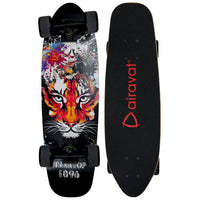 AIRAVAT Gallant Wooden Skateboard | Premium 7-Layer Deck with Non-Slip PU Wheels | Multicolor Board for Kids, Teens & Adults | Weight Capacity up to 100Kg - Best Price online Prokicksports.com