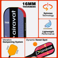 Airavat Thor 7408 Pickleball Paddle - Best Price online Prokicksports.com