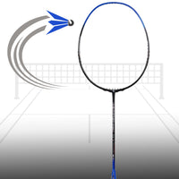 Apacs Nano Fusion Speed 722 Badminton Racquet With Cover, Grey (6U-G2) - Best Price online Prokicksports.com