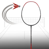 Apacs Nano Fusion Speed 722 Badminton Racquet With Cover, Grey (6U-G2) - Best Price online Prokicksports.com