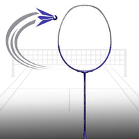 Apacs Nano Fusion Speed 722 Badminton Racquet With Cover, Grey (6U-G2) - Best Price online Prokicksports.com