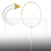 Apacs Finapi 232 Xtra Power Badminton Racket With Cover (4U-G1) - Best Price online Prokicksports.com