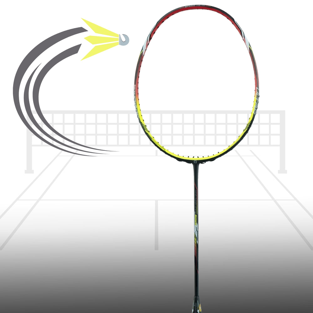 Apacs Nano Fusion Speed 9000 Ultra U Badminton Racquet With Cover (5U-G1) - Best Price online Prokicksports.com