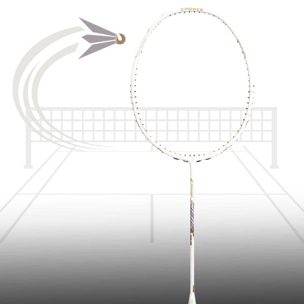 Apacs Z Power 900 RP + Super Lite Badminton Racquet With Cover (7U) - Best Price online Prokicksports.com
