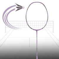 Apacs Z Ziggler Unstrung Badminton Racquet With Cover, Pur-Matt (4U-G1) - Best Price online Prokicksports.com