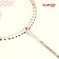Exergy Aqualight Badminton Racket - Lightweight 75g, 28 lbs Tension, Pre-Strung with Full Cover - Best Price online Prokicksports.com