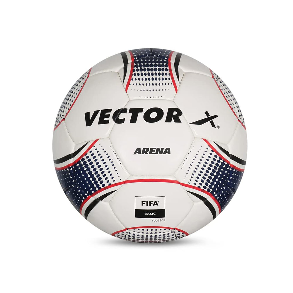 Vector X FB-Arena Football - Size 5 | Durable PU Leather Football for Training & Match Play | Official Size for Adults & Teens