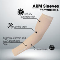 Prokick Arm Sleeves for Men & Women - Best Price online Prokicksports.com