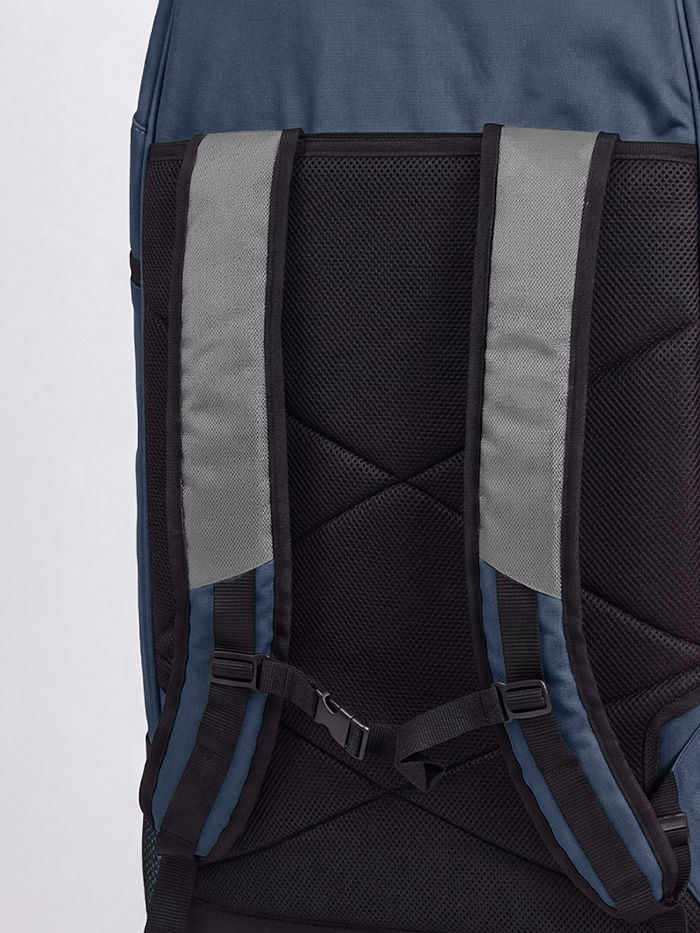 Shrey Pro Premium Duffle 2.0 Cricket Kitbag | 6 Padded Bat Pockets, Heavy-Duty Wheels & Shoe Compartment | Navy - Best Price online Prokicksports.com