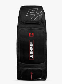 Shrey 3360 Legacy Duffle Wheelie 80 Cricket Kitbag | 2 Bat Capacity, Coated PU Fabric & Smooth Wheels - Best Price online Prokicksports.com
