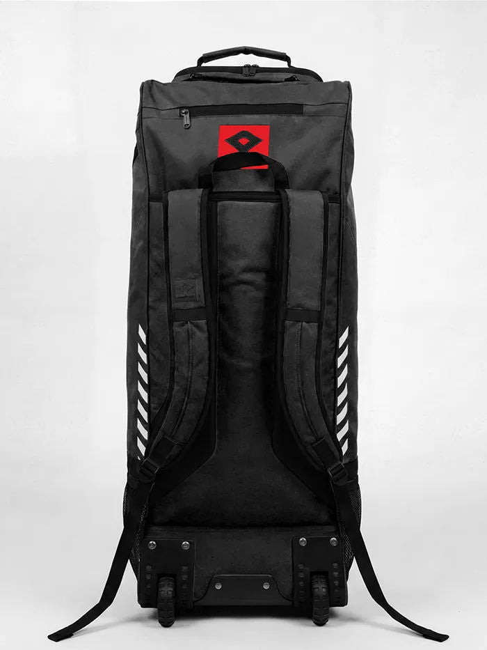 Shrey 3360 Legacy Duffle Wheelie 80 Cricket Kitbag | 2 Bat Capacity, Coated PU Fabric & Smooth Wheels - Best Price online Prokicksports.com