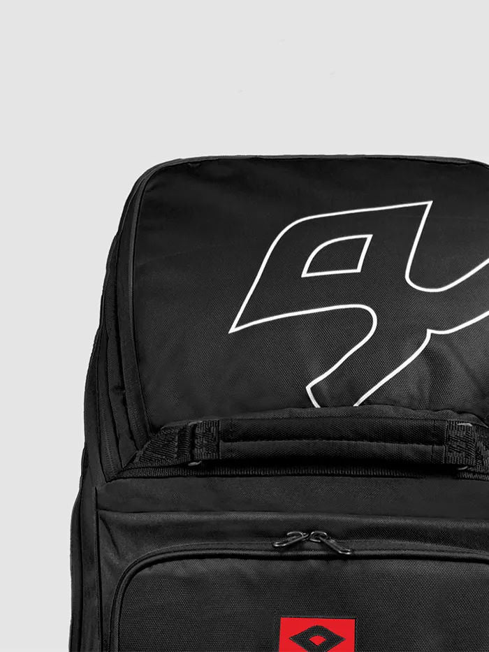 Shrey 3360 Legacy Duffle Wheelie 80 Cricket Kitbag | 2 Bat Capacity, Coated PU Fabric & Smooth Wheels - Best Price online Prokicksports.com