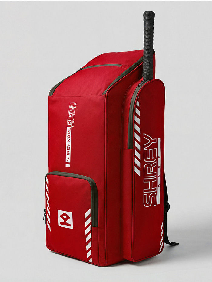 Shrey 3452 Kare Duffel 2.0 Cricket Kitbag | Side Bat Pocket, Shoe Vault & Multi-Zone Storage - Best Price online Prokicksports.com
