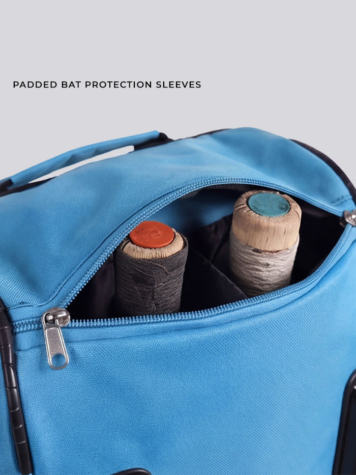 Shrey Kare Wheelie 2.0 Cricket Kitbag | Padded 2-Bat Sleeves, Dual Nylon Wheels & Multi-Zone Storage - Best Price online Prokicksports.com