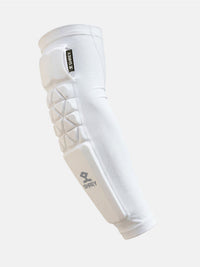 Shrey Legacy Cricket Arm Guard | Plastic + EVA Protection, Removable Triceps Pad & Compression Sleeve - Best Price online Prokicksports.com