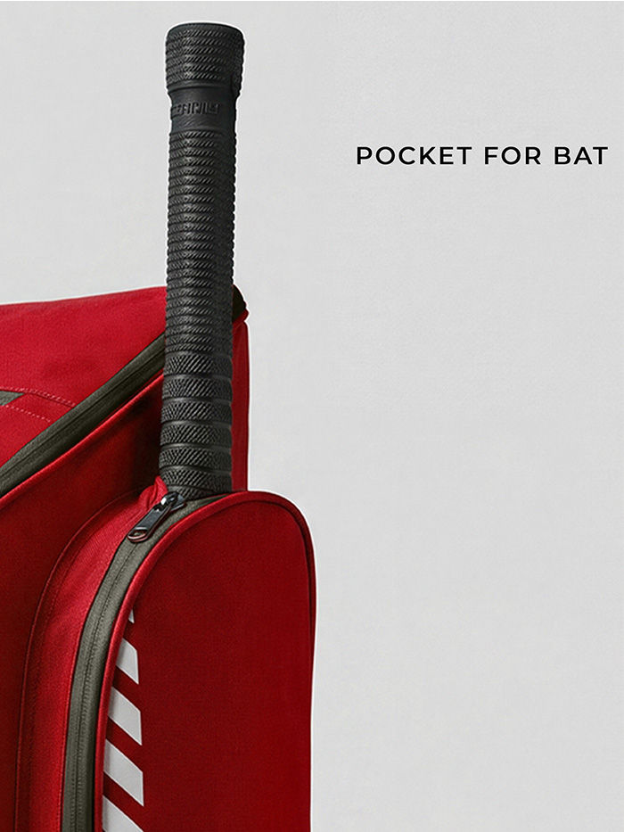 Shrey 3452 Kare Duffel 2.0 Cricket Kitbag | Side Bat Pocket, Shoe Vault & Multi-Zone Storage - Best Price online Prokicksports.com