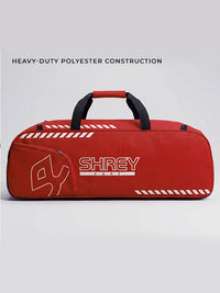 Shrey Kare Wheelie 2.0 Cricket Kitbag | Padded 2-Bat Sleeves, Dual Nylon Wheels & Multi-Zone Storage - Best Price online Prokicksports.com