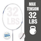 Yonex Astrox Attack 9 Strung Badminton Racquet – Pack of 20 | Head-Heavy 4U G4 Racket for Explosive Smashes & Aggressive Play – Pearl White - Best Price online Prokicksports.com