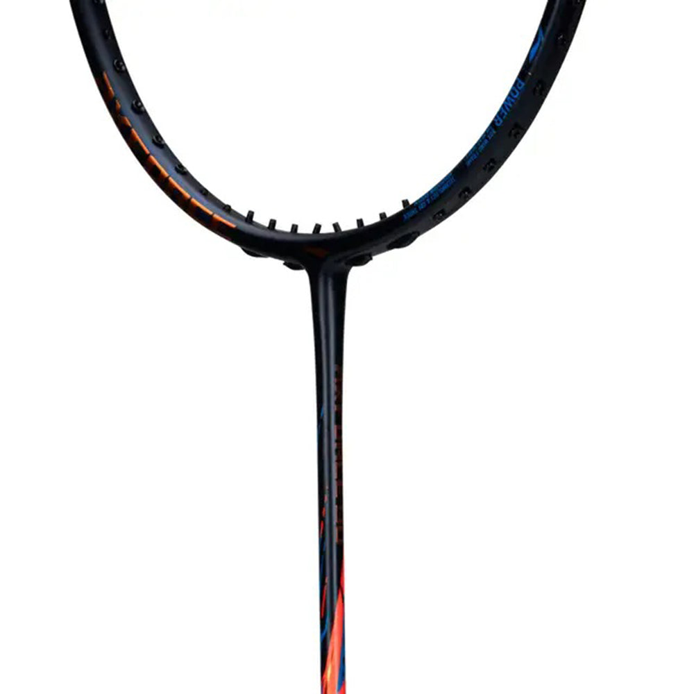 Li-Ning AXForce 90 Badminton Racket | Unstrung Professional Racquet for Power & Precision | Black/Gold/Orange | Ultra-Strong Carbon Fiber Frame - Best Price online Prokicksports.com