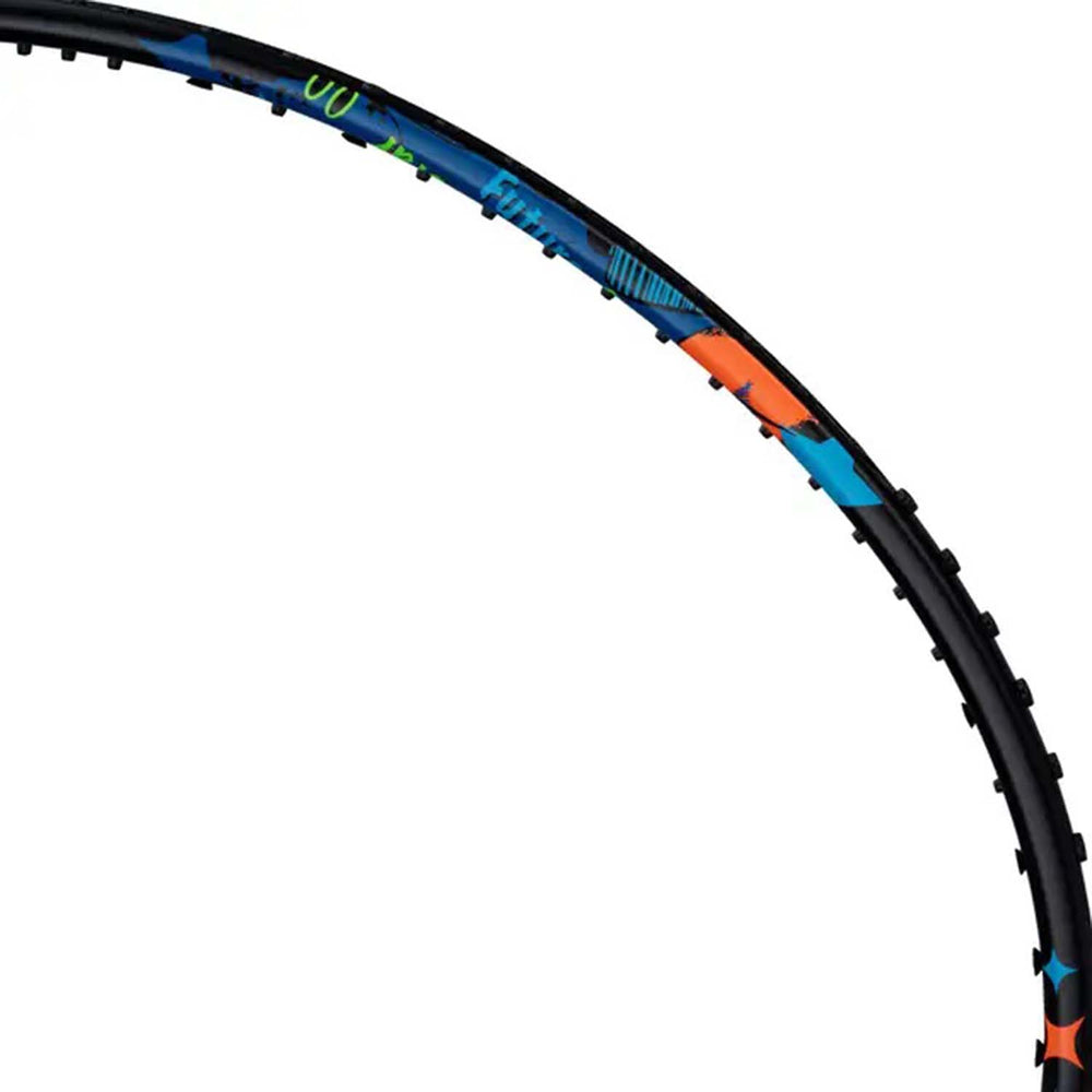 Li-Ning AX Force Junior Badminton Racquet – G6 Grip, Lightweight & Durable, High Power & Control for Young Players (Black/Blue) - Best Price online Prokicksports.com