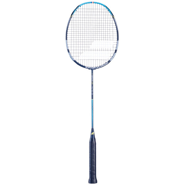 Babolat Satelite Lite Strung Badminton Racquet - Ultra-Lightweight Performance Racquet, Blue/Black (Unisex)