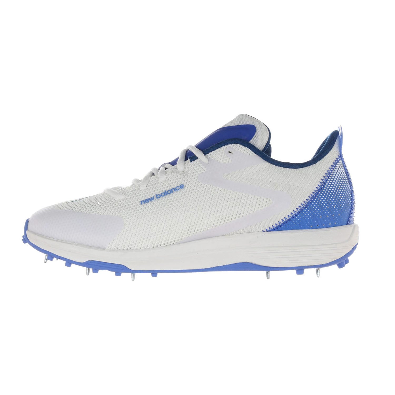 New Balance CK10R5 Metal Spike Cricket Shoe, White - Best Price online Prokicksports.com