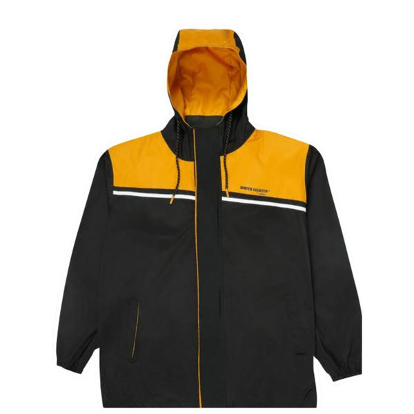 Zeel WF253 Men’s Seam‑Sealed Waterproof Rain Jacket Heavy-Duty PVC/Polyester Construction with Sealed Seams & Adjustable Hood