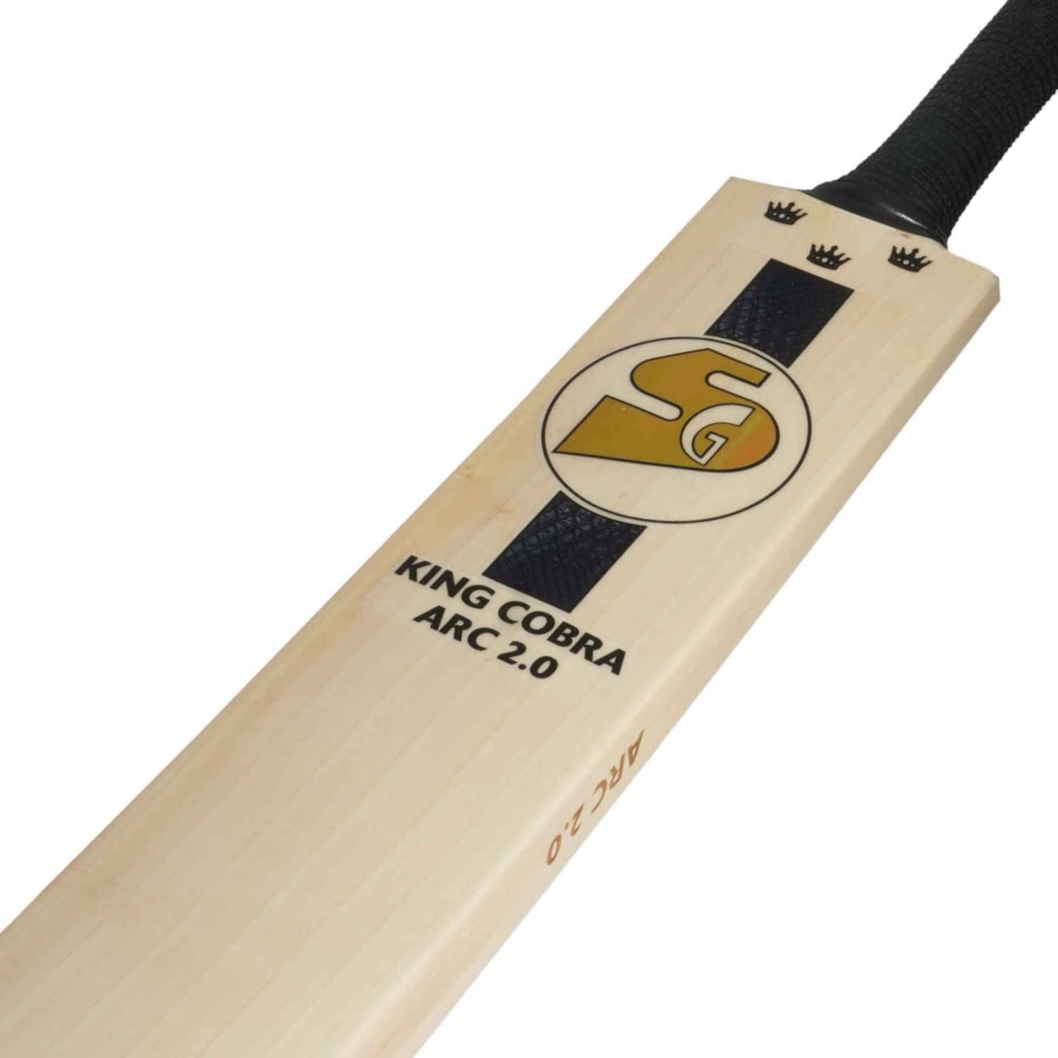 SG King Cobra Arc 2.0 English Willow Cricket Bat – SH, Factory Selected Grade 3 Willow, Thick Edges & Extended Sweet Spot | Professional-Level Cricket Bat for Adults - Best Price online Prokicksports.com