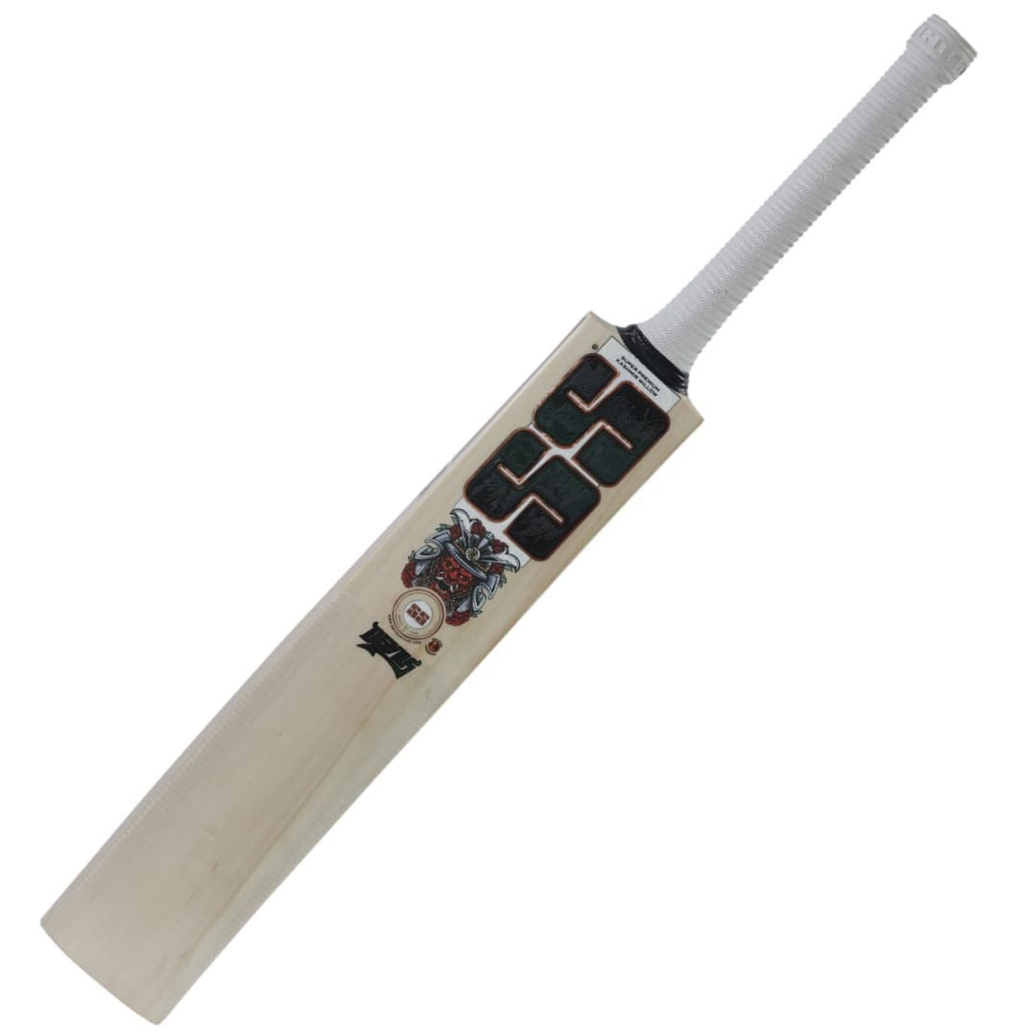 SS Devils Super Six Premium Kashmir-Willow Cricket Bat – Grade 2 Kashmir, Massive Concave TON Edges, Mid Sweet Spot & Includes Cover (Short Handle) - Best Price online Prokicksports.com