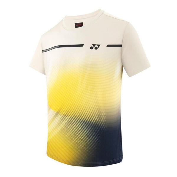YONEX RM H036-2874-Easy4 Men’s Round Neck T-Shirt | Yonex TruDry Moisture Wicking Polyester, Tennis, Gym, Running & Fitness | Easy4 Series Breathable Performance Tee