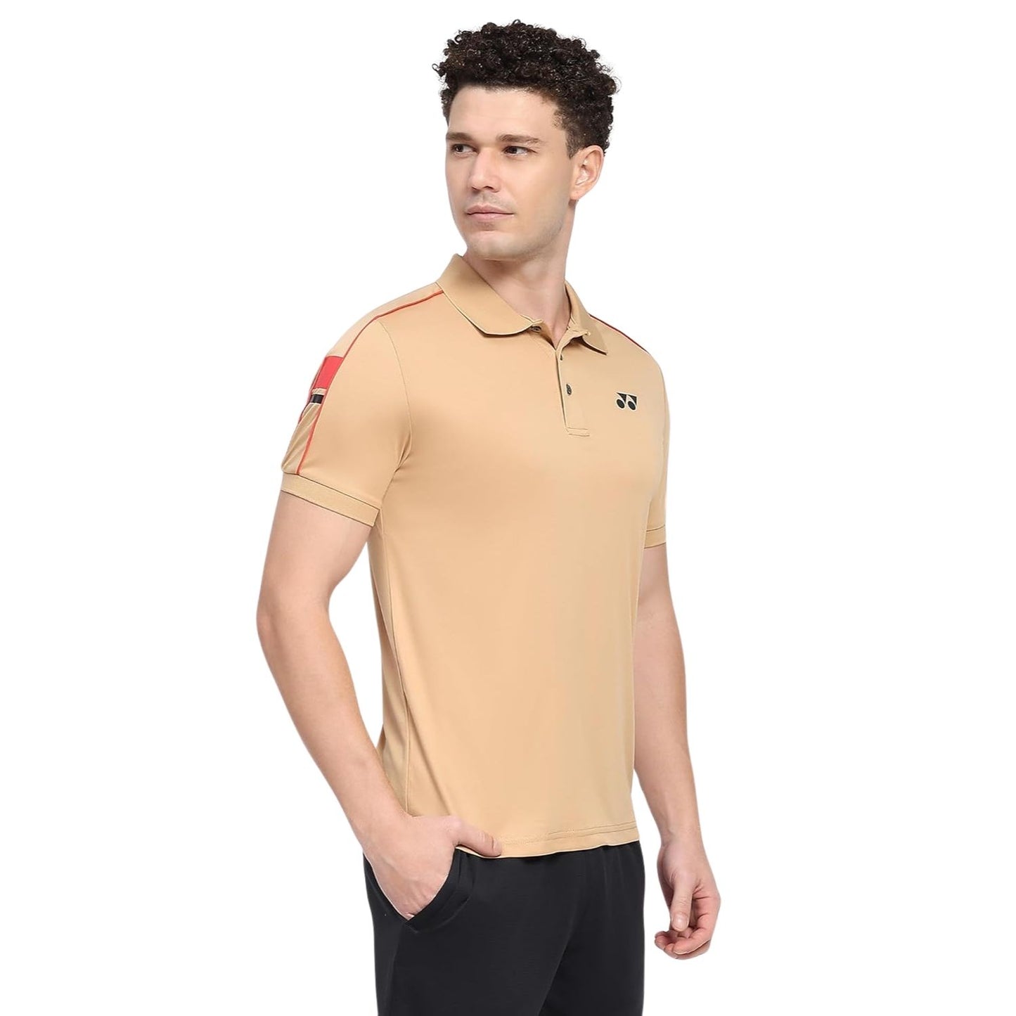 Yonex 2735 Easy4 Men's Polo T-Shirt | Quick Dry TruDry Technology, Breathable Fleecy Polyester | Sporty Polo Collar for Badminton, Tennis, Gym & Multi-Sport - Best Price online Prokicksports.com