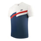 YONEX RM H036-2869-Easy4-S Men’s Round Neck T-Shirt | TruDry Moisture Wicking Sportswear for Badminton, Tennis, Gym & Fitness | Navy Peony Easy4 Series Lightweight Polyester - Best Price online Prokicksports.com