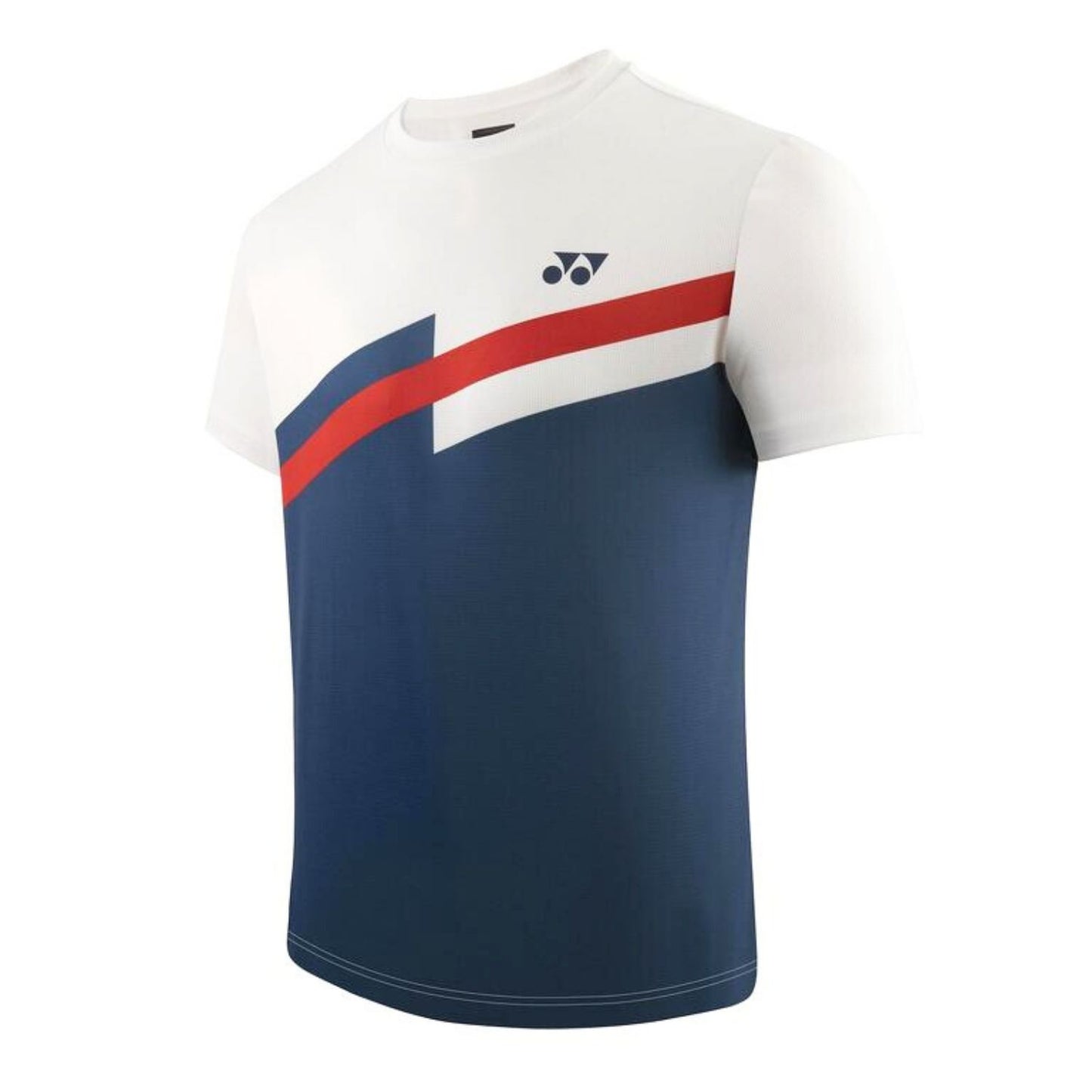 YONEX RM H036-2869-Easy4-S Men’s Round Neck T-Shirt | TruDry Moisture Wicking Sportswear for Badminton, Tennis, Gym & Fitness | Navy Peony Easy4 Series Lightweight Polyester - Best Price online Prokicksports.com